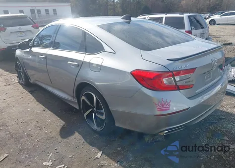 2021 Honda Accord Sport from USA, damaged, VIN 1HGCV1F39MA078378